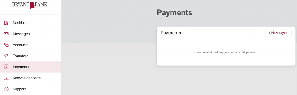 Payments - Desktop